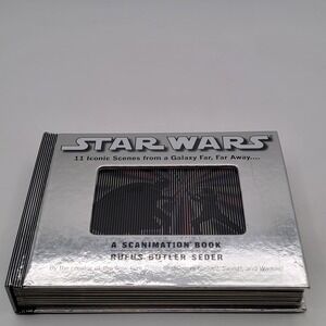Rufus Butler Seder Star Wars Scanimation Hardcover First Printing 2010 Excellent